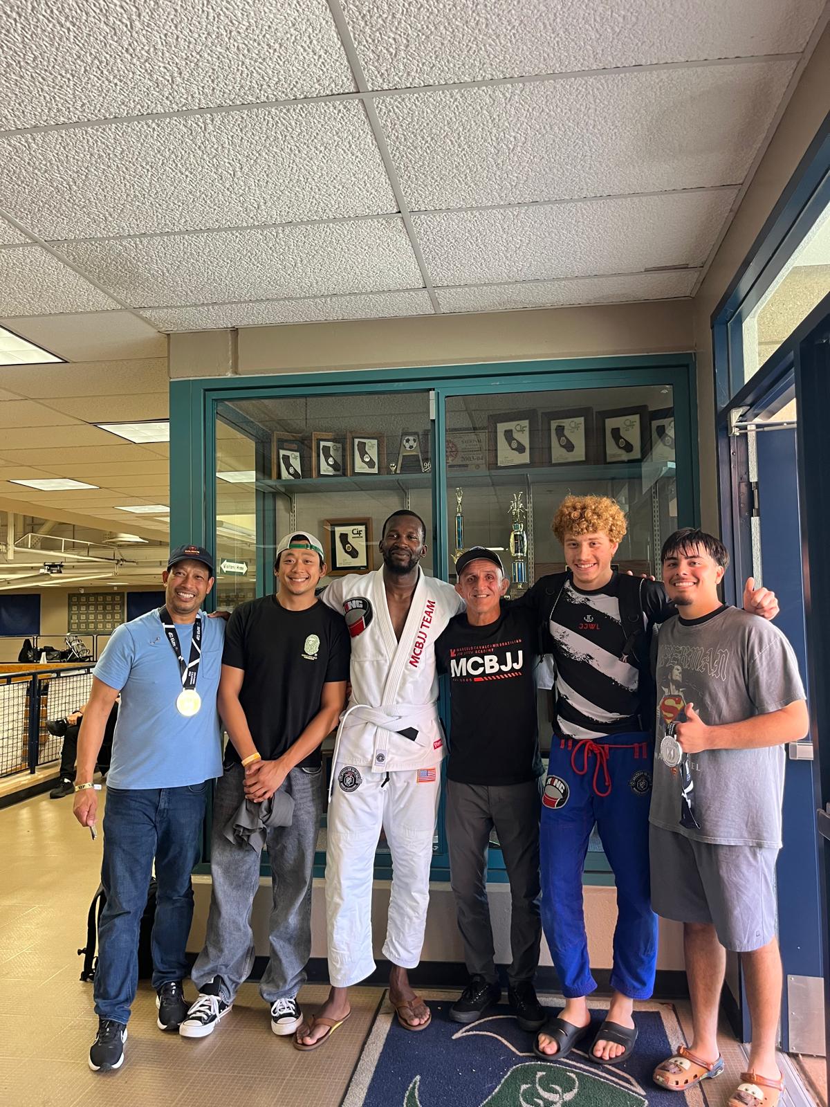 Marcelo Cavalcanti with MCBJJ team after competition
